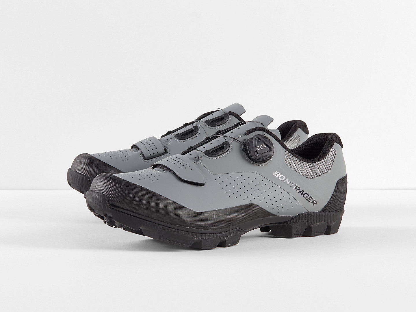 Bontrager Foray Mountain Bike Shoes - Quicksilver/Black - biket.co.za