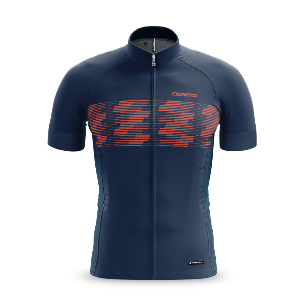 Men's Atlantic Etape Sport Fit Jersey- Teal - biket.co.za