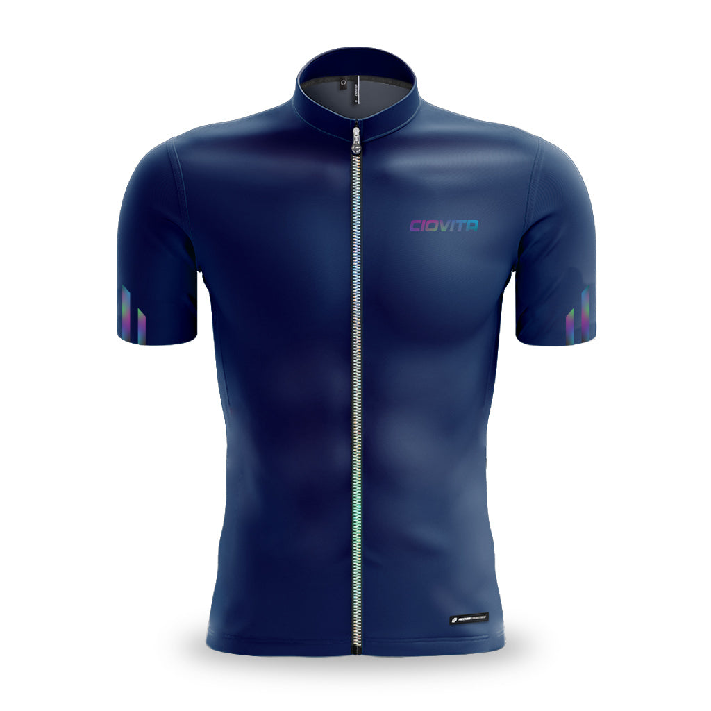 Men's Apex Fusion Pro Fit Jersey (Navy) - biket.co.za