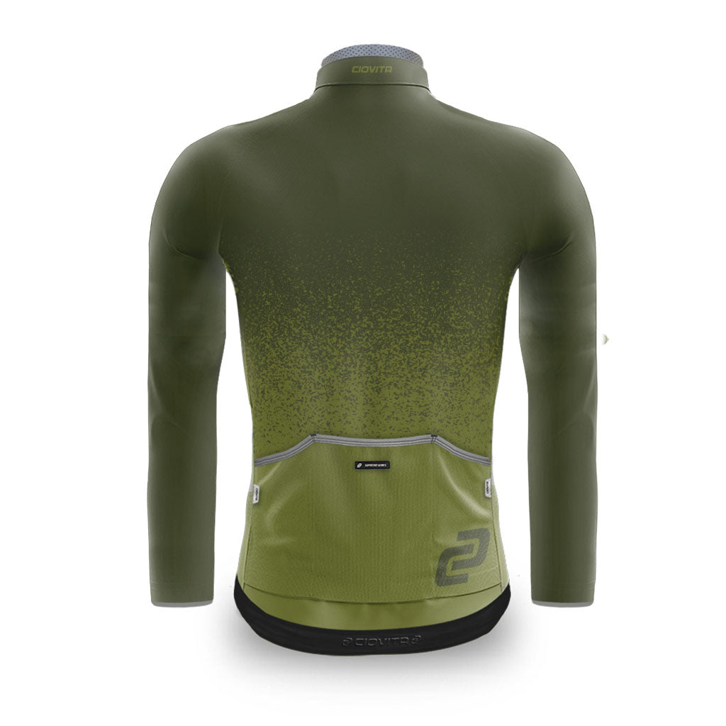 Men's Sereno Lava Jacket - Olive - biket.co.za