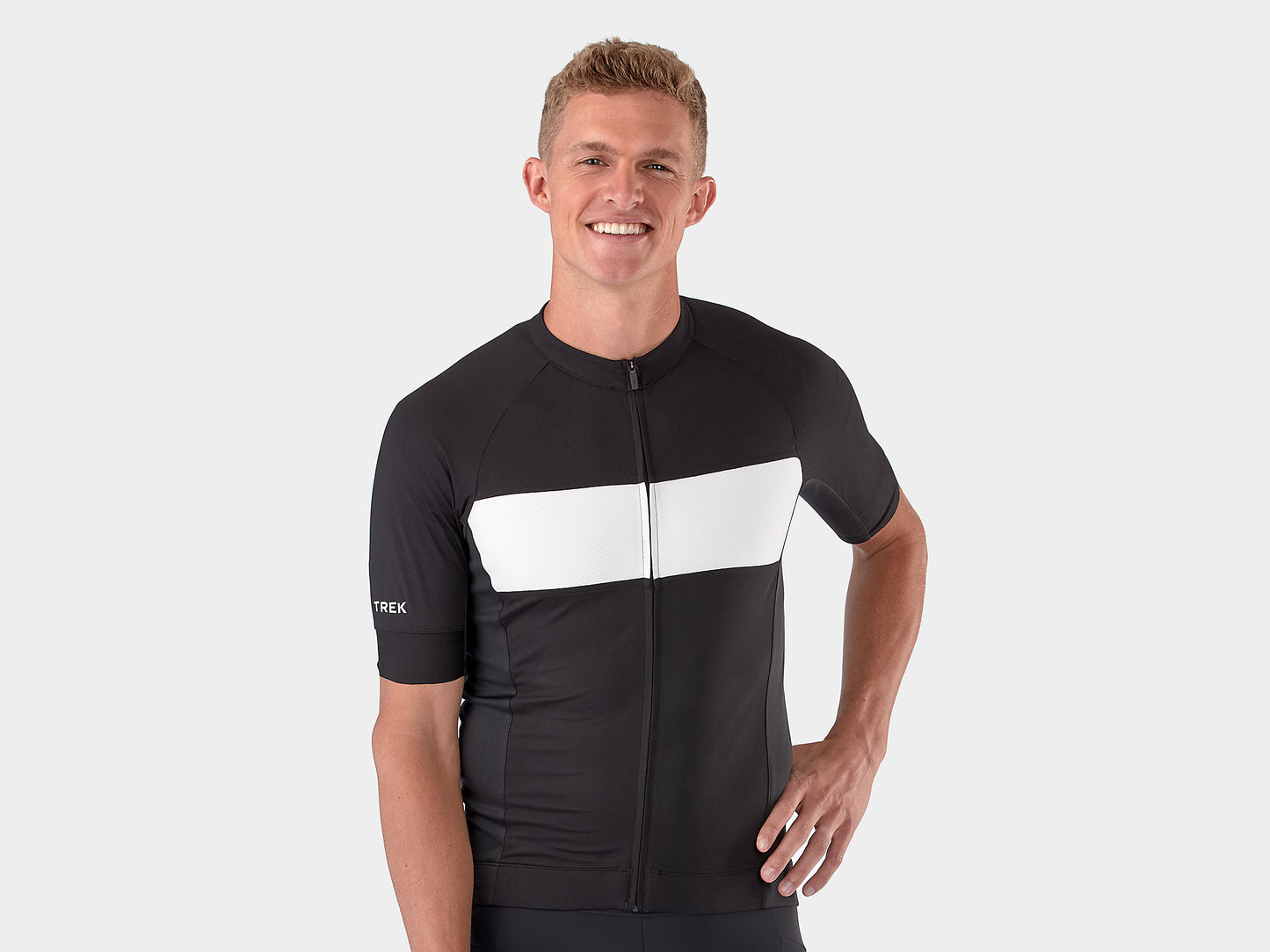 Trek Circuit LTD Cycling Jersey- Black/White - biket.co.za