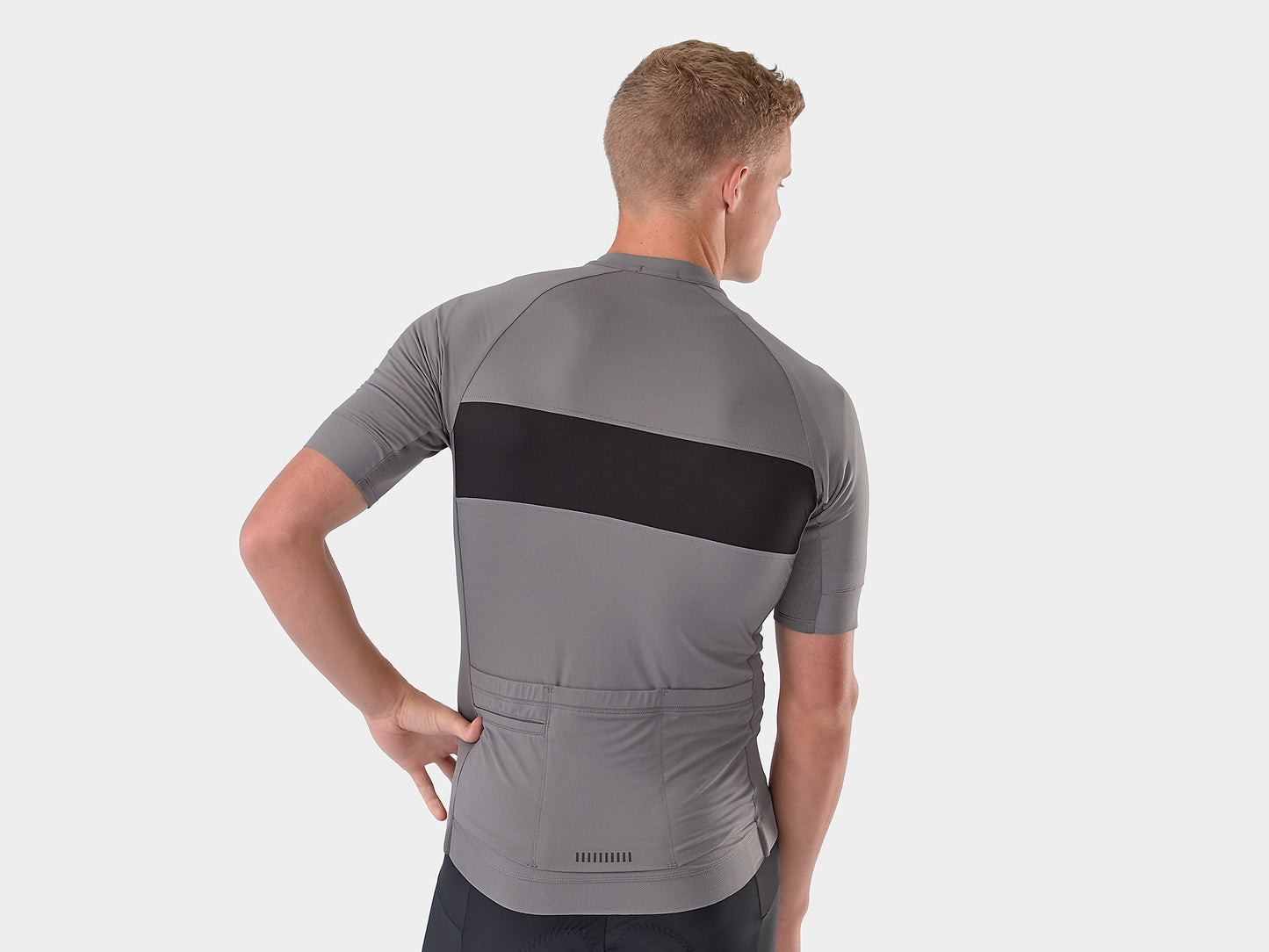 Trek Circuit LTD Cycling Jersey- Charcoal/ Black - biket.co.za