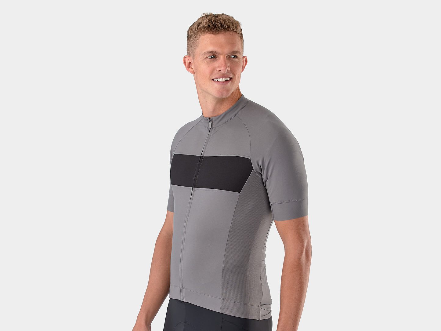 Trek Circuit LTD Cycling Jersey- Charcoal/ Black - biket.co.za