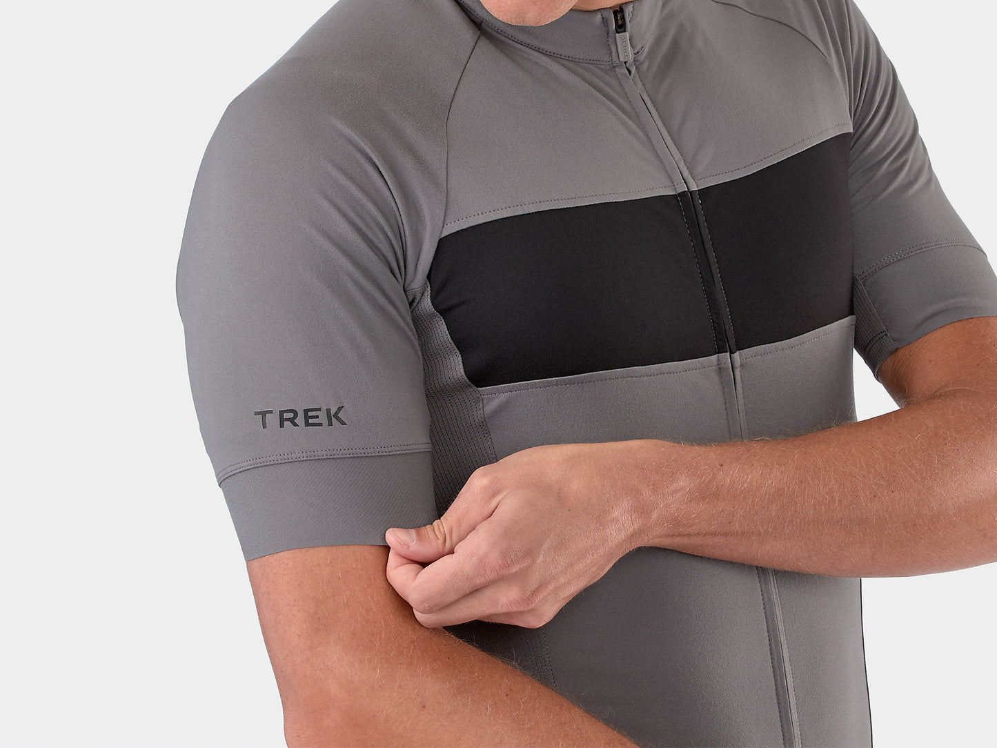 Trek Circuit LTD Cycling Jersey- Charcoal/ Black - biket.co.za
