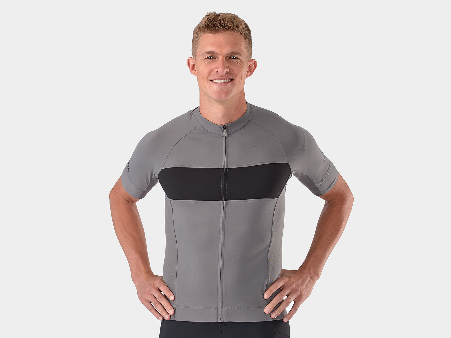 Trek Circuit LTD Cycling Jersey- Charcoal/ Black - biket.co.za