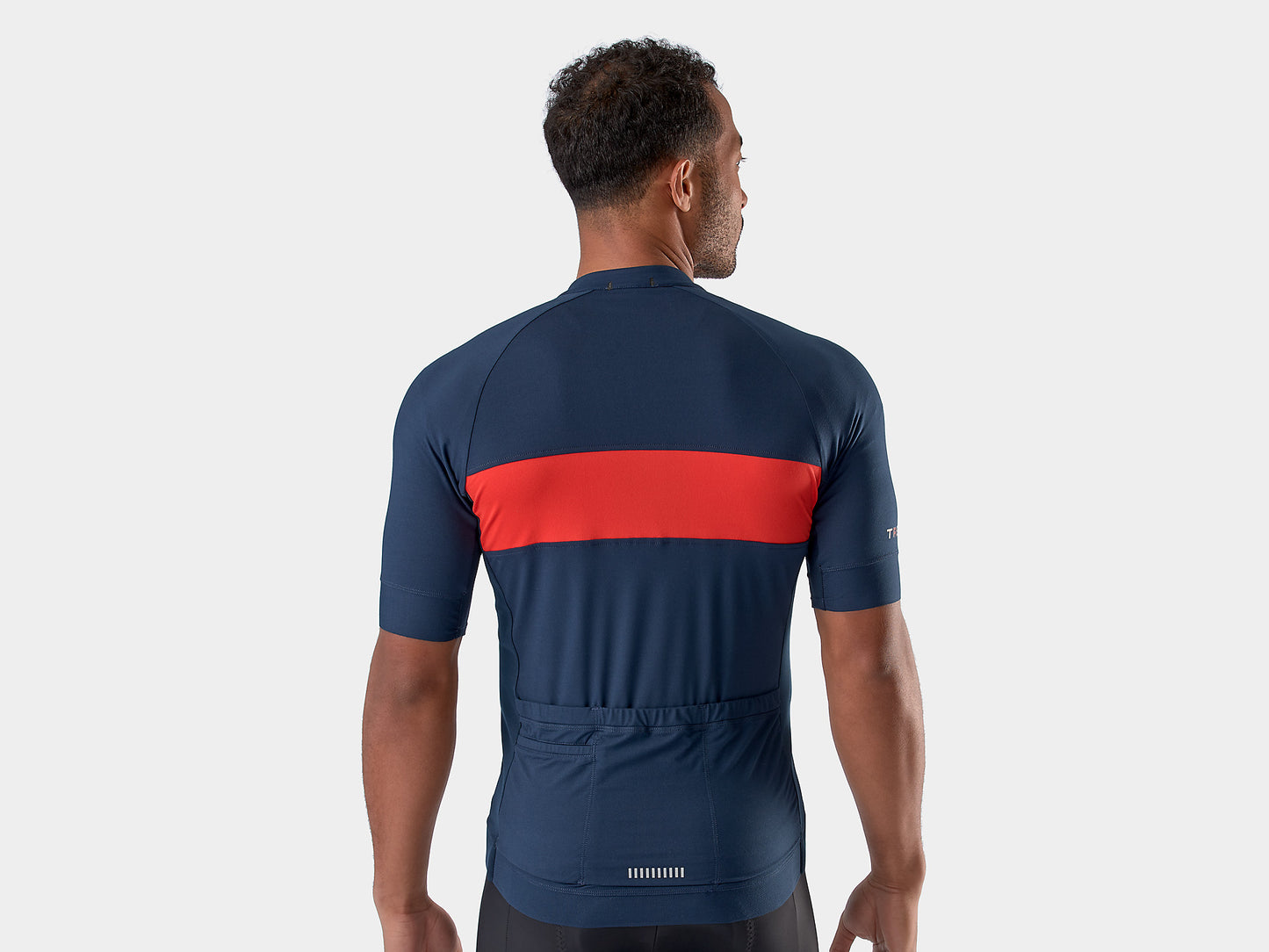 Trek Circuit LTD Cycling Jersey- Deep dark blue/ Viper Red - biket.co.za
