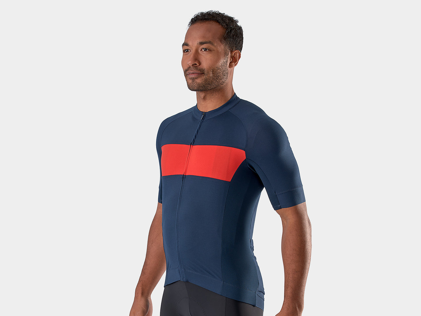 Trek Circuit LTD Cycling Jersey- Deep dark blue/ Viper Red - biket.co.za