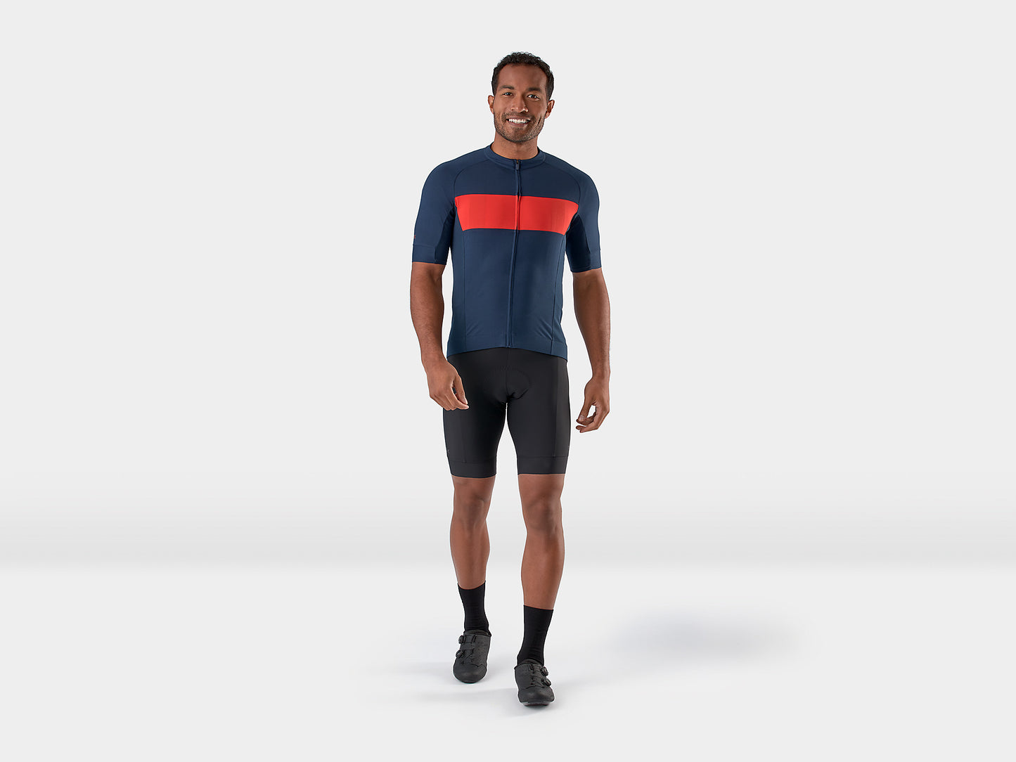 Trek Circuit LTD Cycling Jersey- Deep dark blue/ Viper Red - biket.co.za