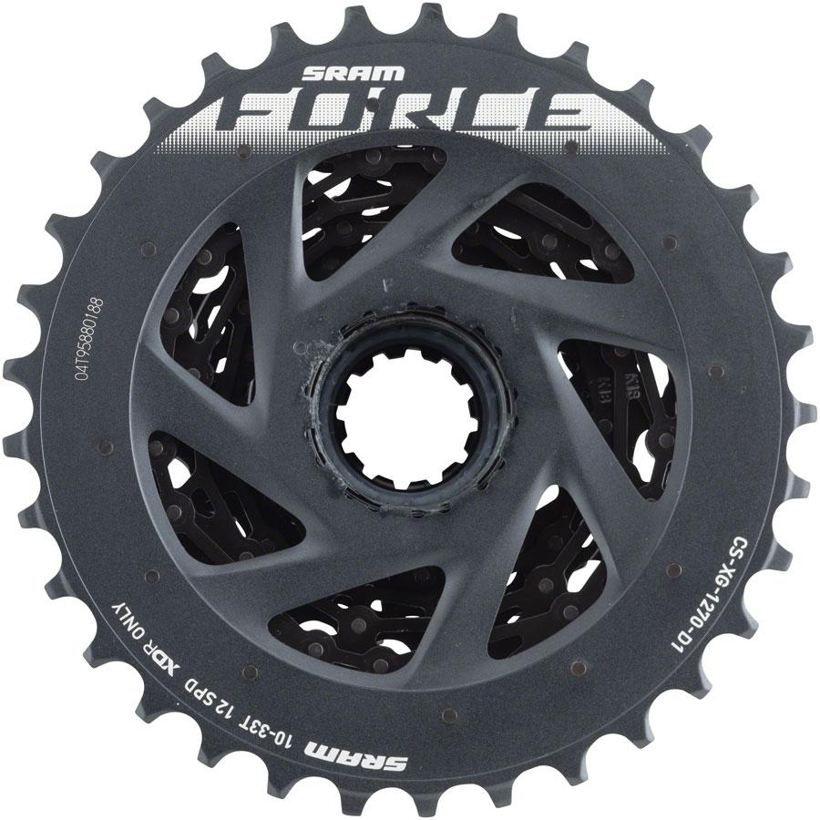 SRAM Force AXS XG-1270 Cassette - 12 Speed, 10-33t - biket.co.za