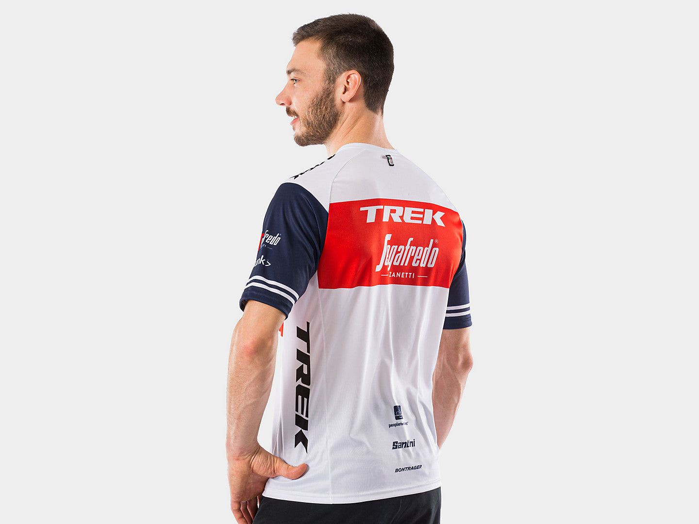 Santini Trek-Segafredo Men's Team Tech Tee - biket.co.za