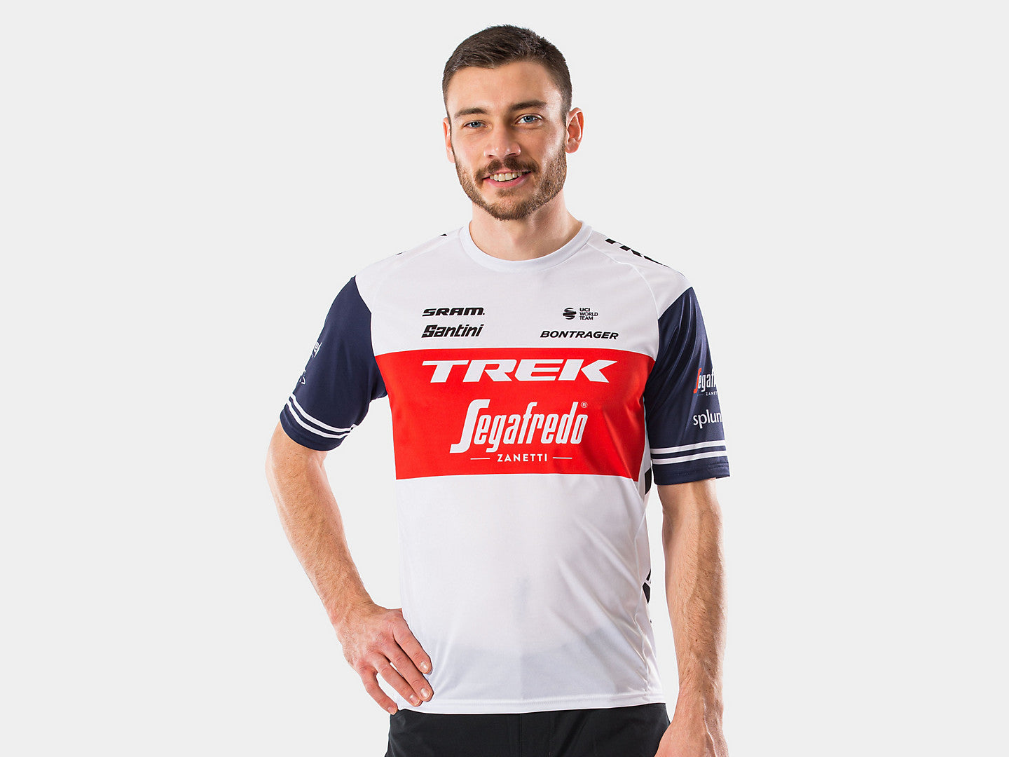 Santini Trek-Segafredo Men's Team Tech Tee - biket.co.za
