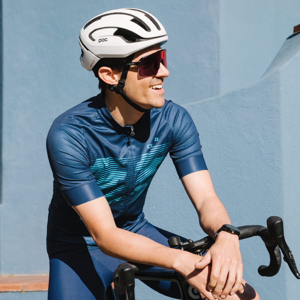 Ciovita Men's Navy Etape Sport Fit Jersey - biket.co.za
