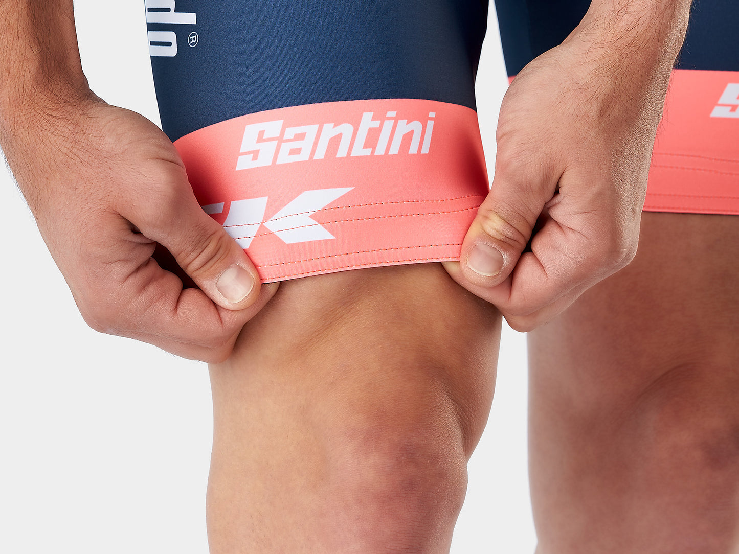 Santini Trek-Segafredo Men's Team Replica Bib Shorts - biket.co.za