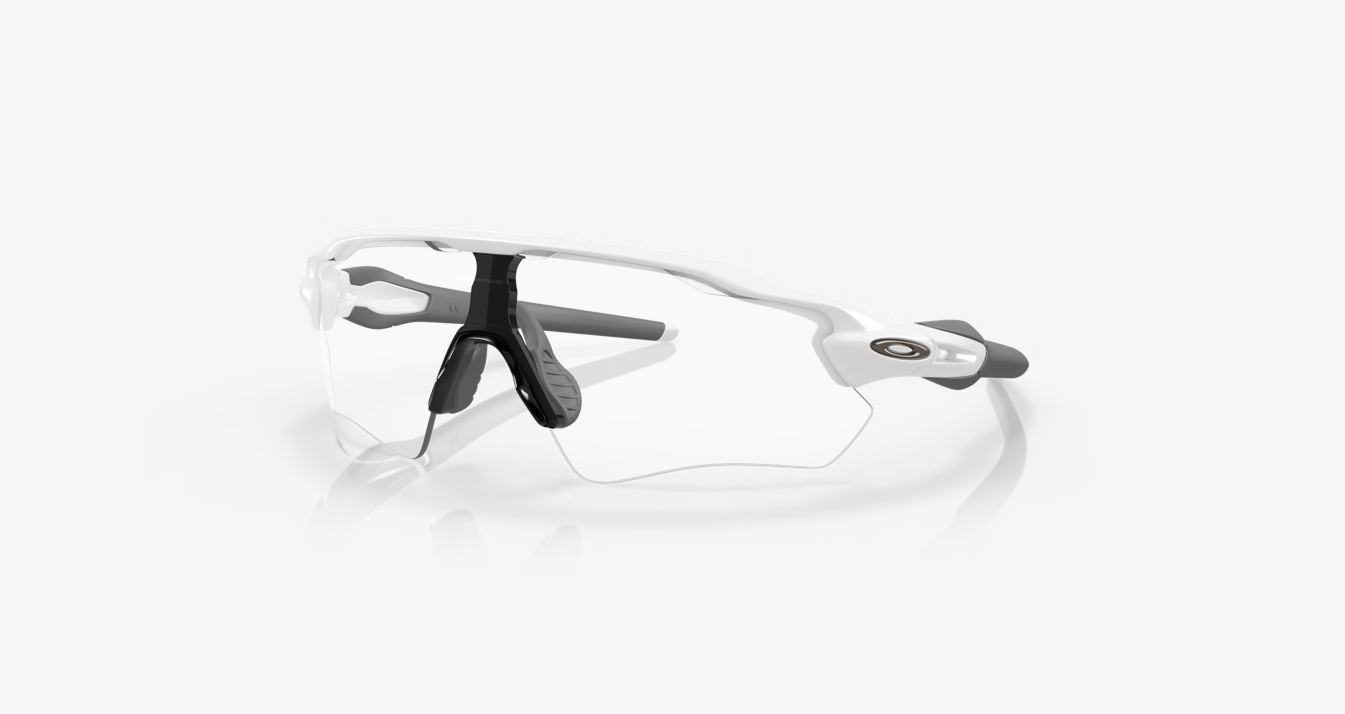 Oakley Radar - Polished White - Clear lens - biket.co.za