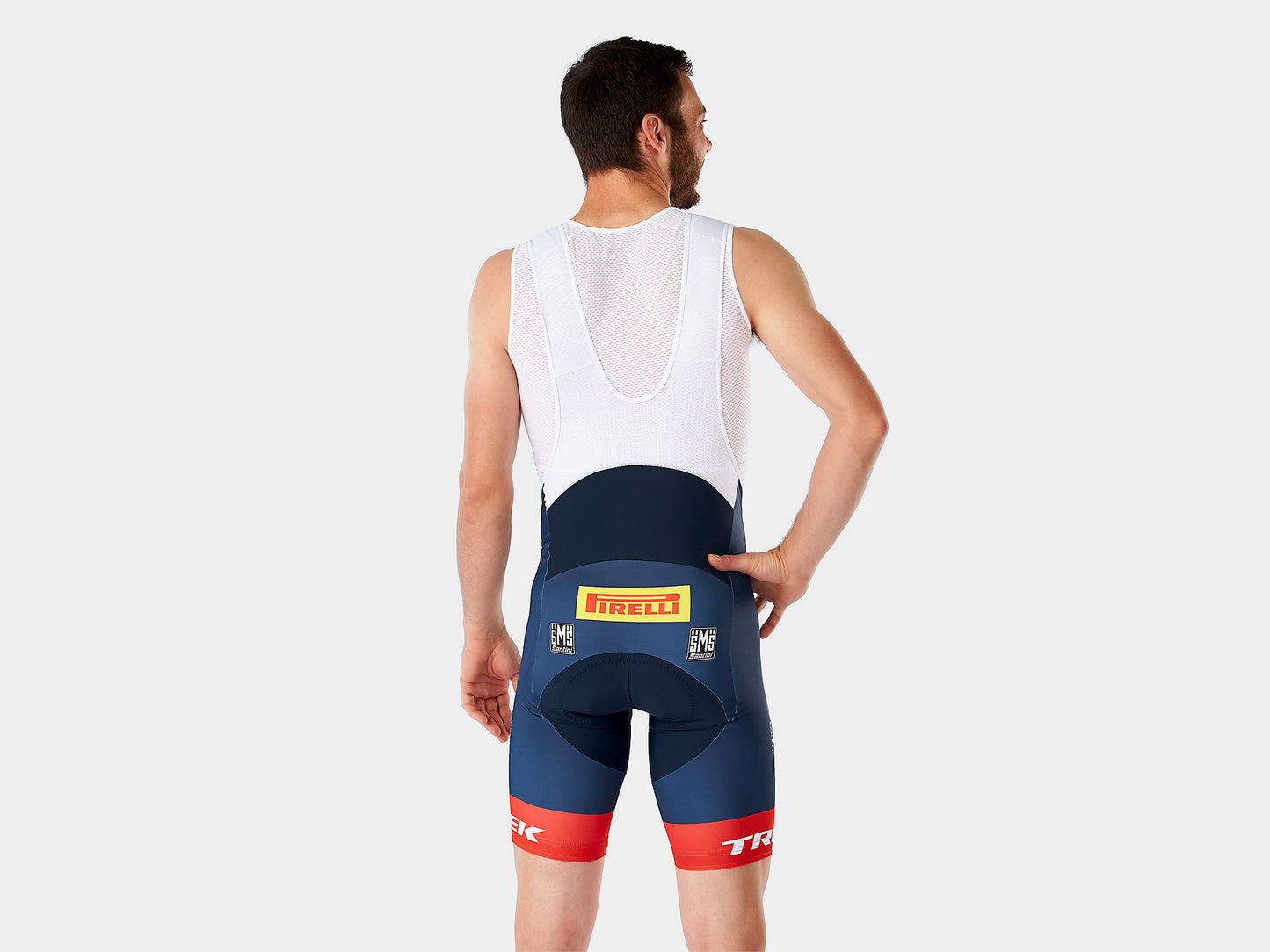 Santini Trek-Segafredo Men's Team Replica Bib Shorts - biket.co.za