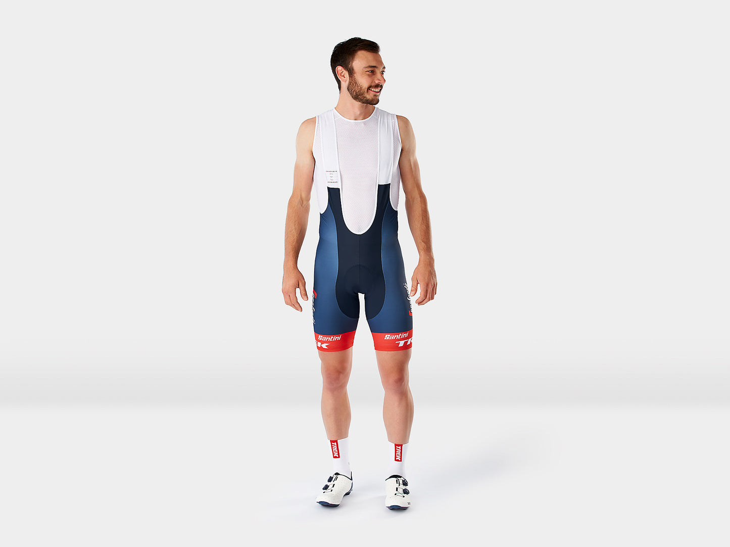 Santini Trek-Segafredo Men's Team Replica Bib Shorts - biket.co.za