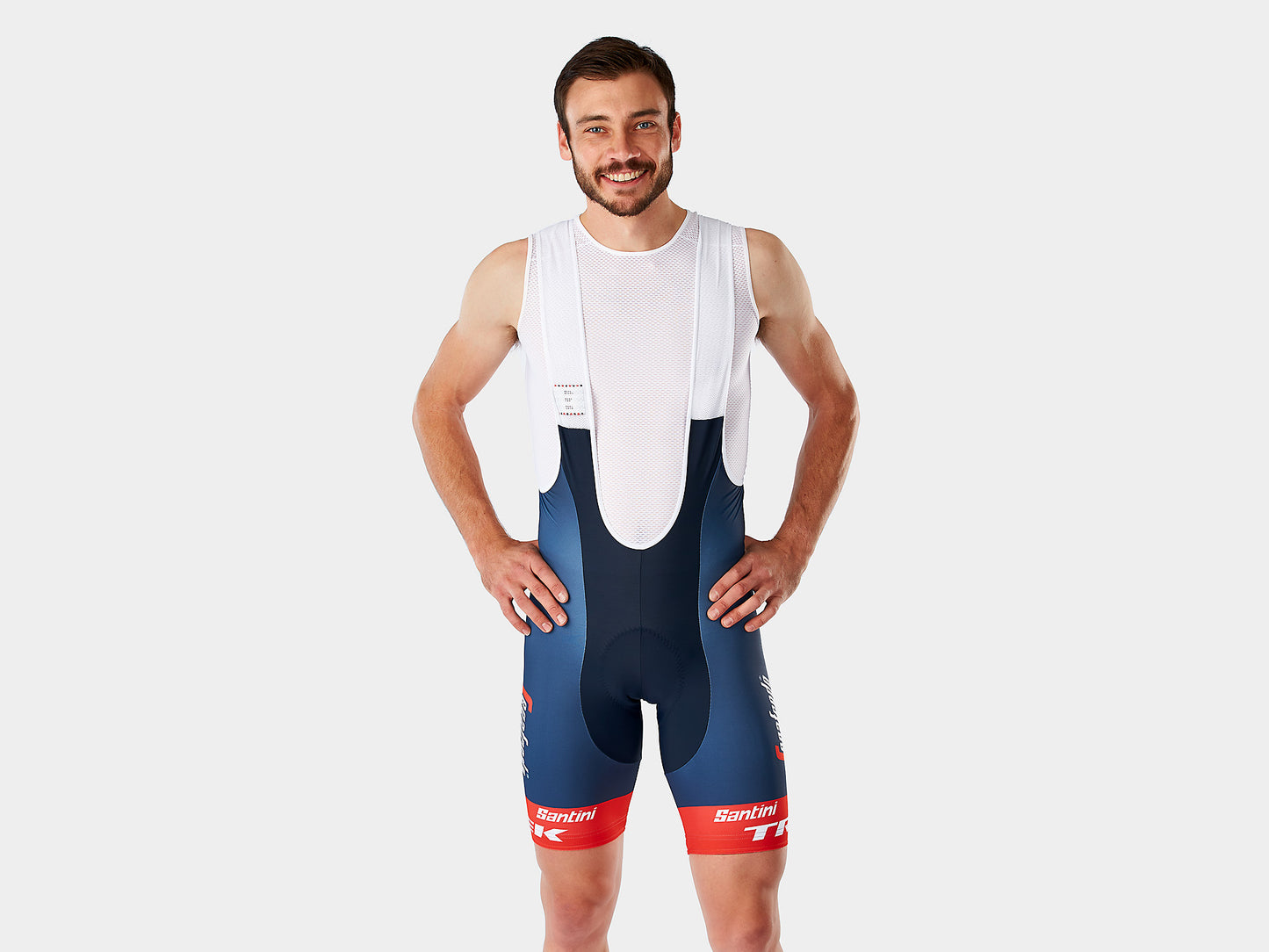Santini Trek-Segafredo Men's Team Replica Bib Shorts - biket.co.za