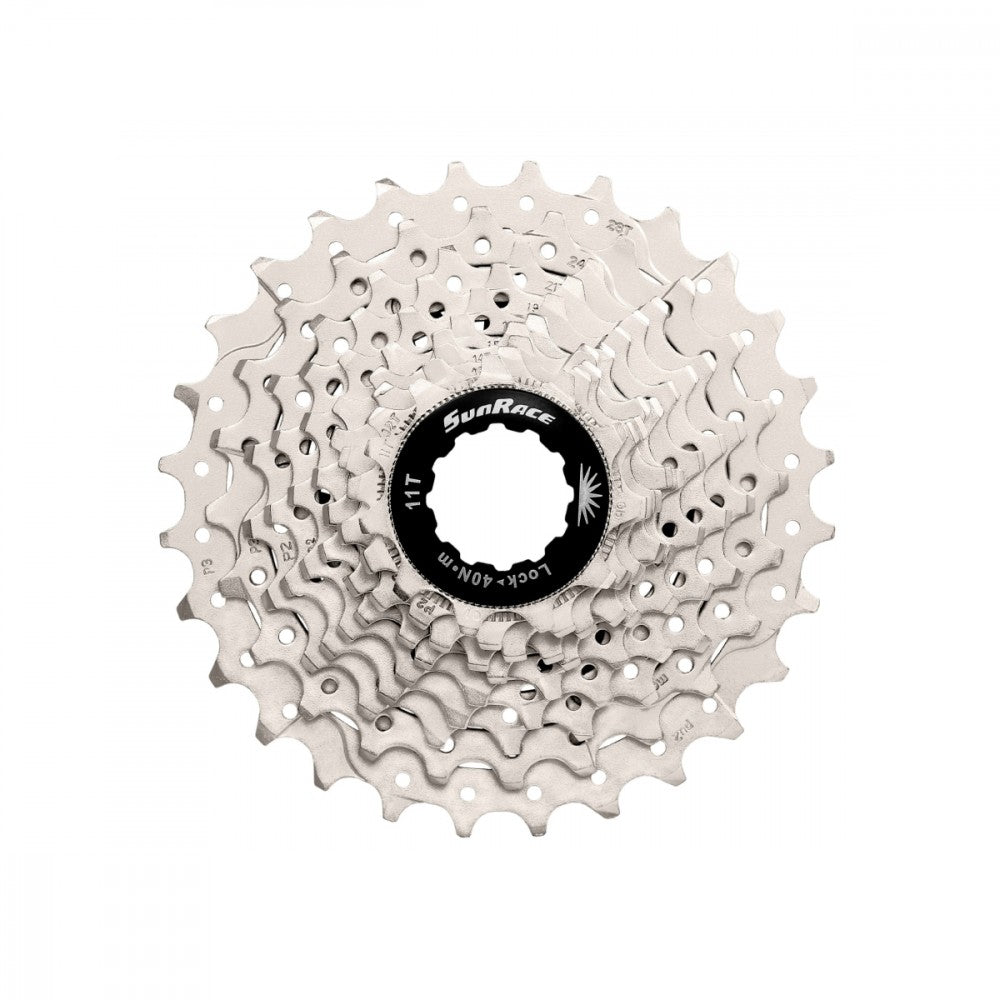 Sunrace Cassette Sprocket Rx 10S 11-25T - Metallic Silver - biket.co.za