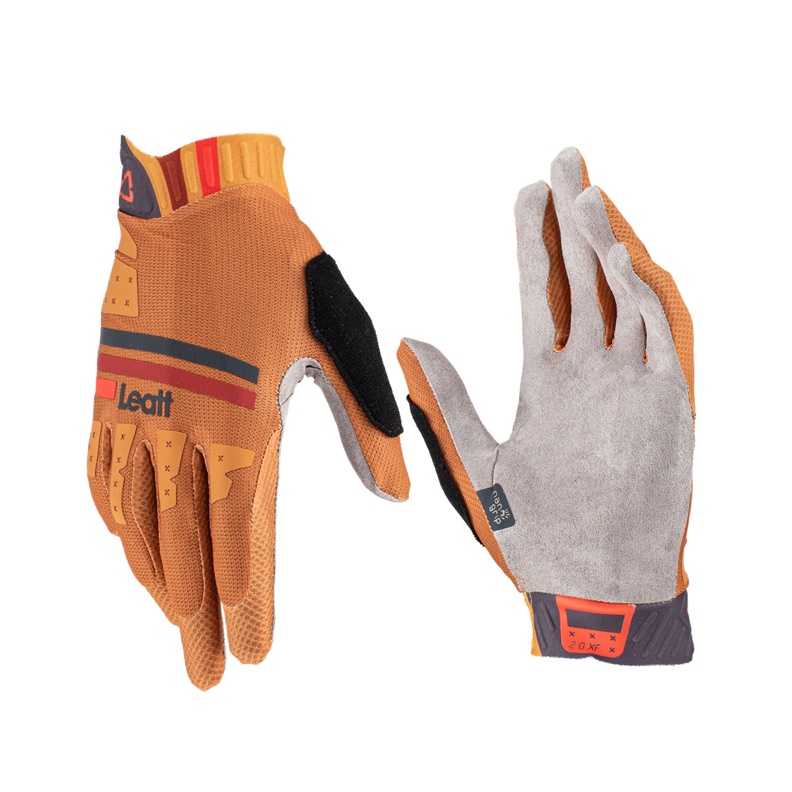 Leatt Glove MTB 2.0 X-Flow Rust - biket.co.za