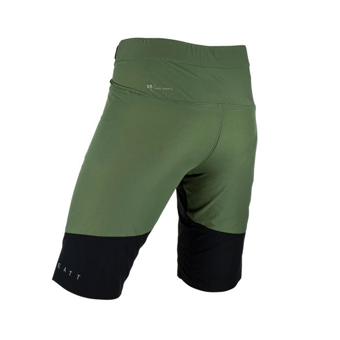 Leatt Shorts MTB Trail 2.0- Pine - biket.co.za