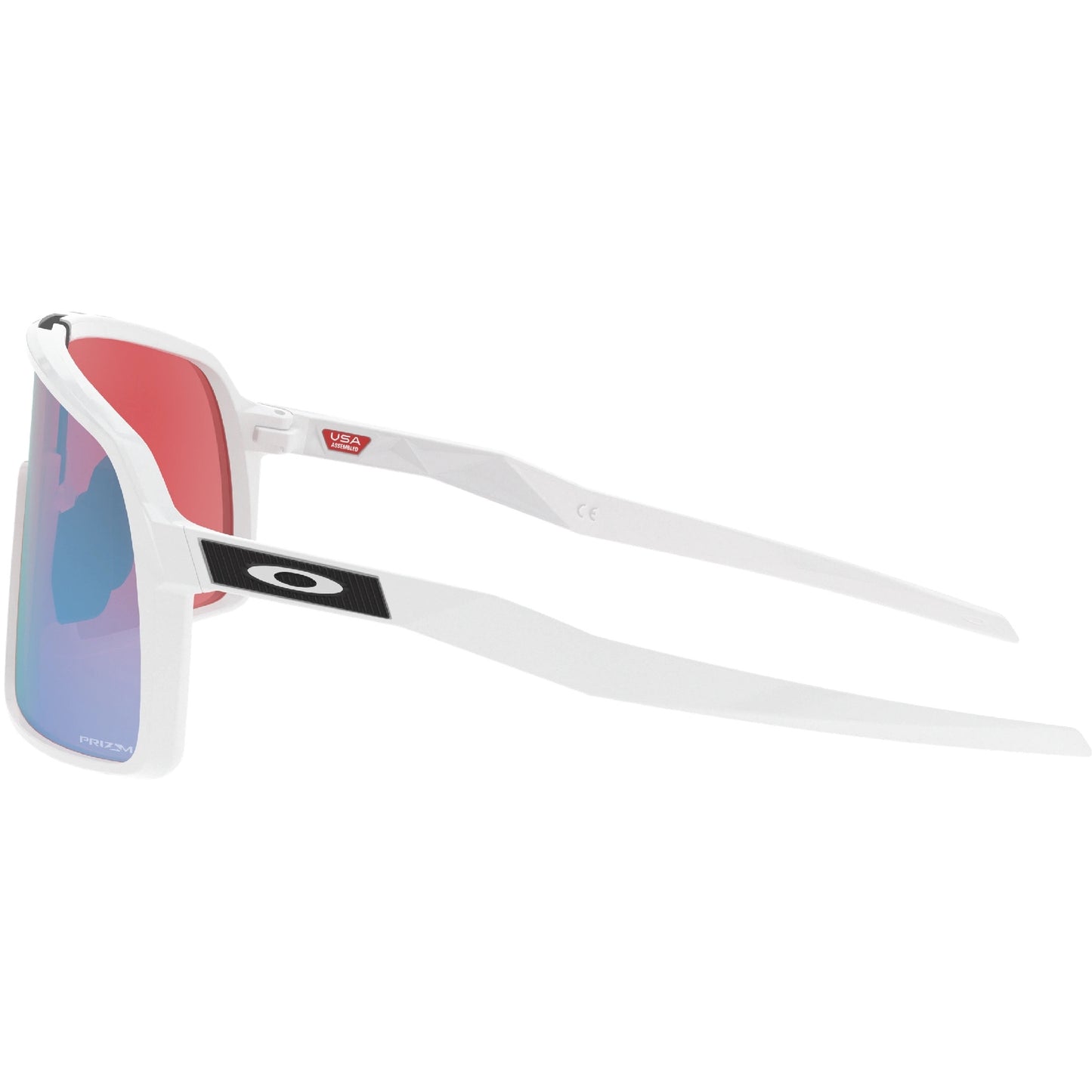 Oakley Sutro Polished White- Prizm Snow Sapphire Iridium - biket.co.za