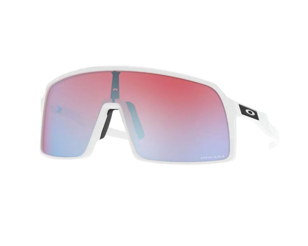 Oakley Sutro Polished White- Prizm Snow Sapphire Iridium - biket.co.za